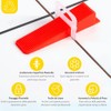 MarketConnect® Pack of 50 Red Reusable Wheel Chocks for Leveling