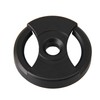 Lovermusic Black 7 Inch 45 RPM ABS Vinyl Record Centre-Hole