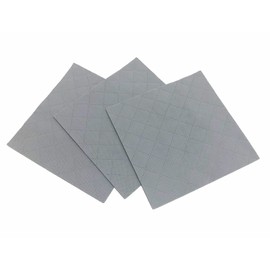 Astro 617-60 Activated Carbon Deodorizing Sheets, Set of 3, 9.8 x 9.8 inches (25 x 25 cm), Charcoal Effect, Safe Storage, Eliminates Unpleasant Odors