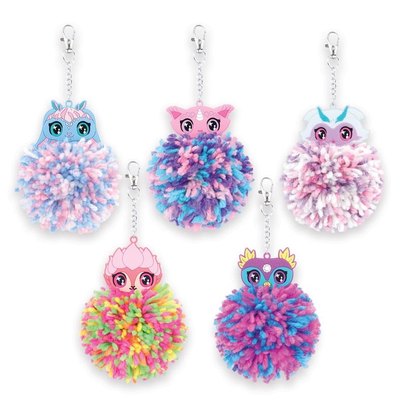 Nebulous Stars Pom-Pom Animouulous Craft Kit, Multi-Colour
