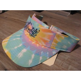 Salt Life NEW Genuine Salt Life Visor Hat - Tie Die White - Pastel Colors - SLG20112 OSFM