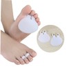 KOMBIUDA Shoe Inserts Half Foot Pads Double Holes Forefoot Insoles