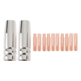 EMSea 1Set 110V MIG Welding Tips Equipment Accessories for Welding Mild Steel Up to 1/4 Inch Thick