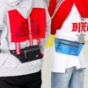 CHROME CRANE RB026 Sports Waist Pouch Bag Storage Earphone Jack
