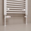 UK Radiators Thermostatic Radiator Valve (TRV) - 15mm Straight Lockshield