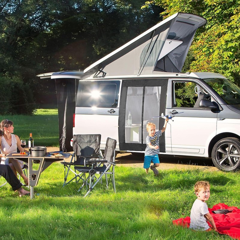GEARCELL Magnetic Mosquito Net fit For VW T5 T6 Only,