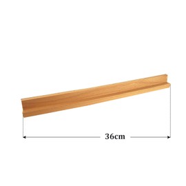 Trimming Shop Custom 36cm Rectangle Wooden Rack for Wall Decor, Home Decoration, Arts and Crafts, Furniture, 6pcs