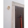 Matera Stone Round Air Vent Grille for 100mm Diameter Pipe