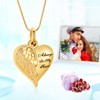 Cremation Jewellery Angel Wings Heart Urn Necklaces for Ashes Memorial