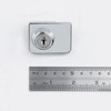 Risbay Showcase Lock Stainless Steel No Drill Glass Door Lock