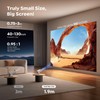 TOPTRO Mini Projector 1080P 4K Supported【Android 13 & Short Throw】