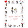 EDITION COLIBRI Funny Wedding Card: Large Wedding Greeting Card in