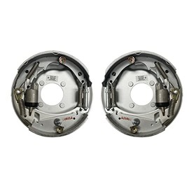 M-Parts Trailer Brakes - 1 Pair 10" x 2-1/4" Hydraulic Marine Trailer Brakes, Boat Trailer Brake Kit - Boat Trailers Parts, Marine Trailer Parts, Boat Trailer Axles, 3500 lb Trailer Axle Kit