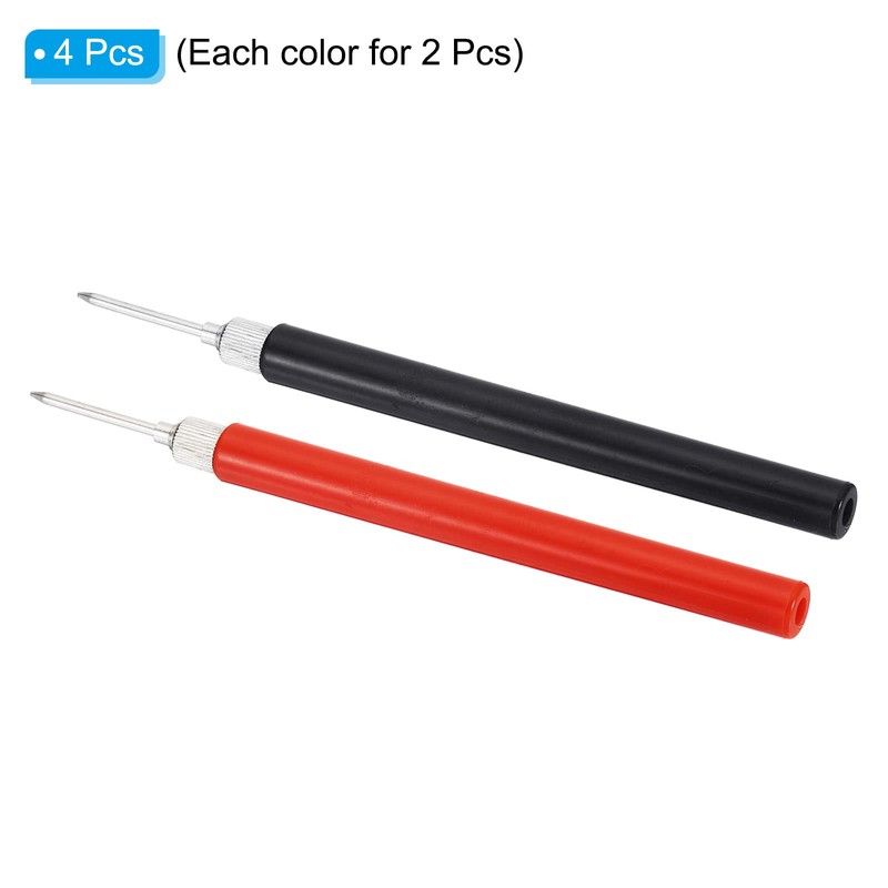 PATIKIL 2mm Test Probe Set Multimeter Test Lead Extension Pen