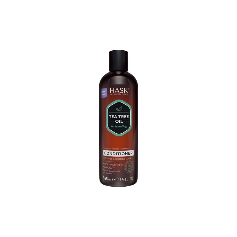Hask Tea Tree Oil & Rosemary Invigorating Conditioner, 355 ml