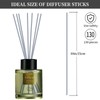 130 Reed Diffuser Sticks - 10"/3mm Grey Fiber Reed Sticks