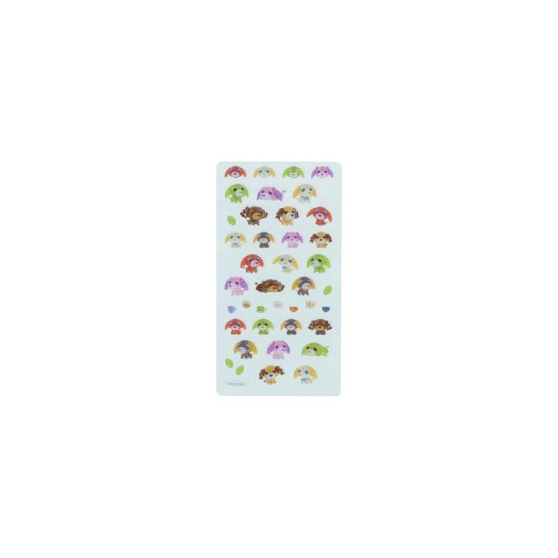 Sun-Star Stationery Tea Dog Goods Bonbon Drop Sticker Everyone S8816026