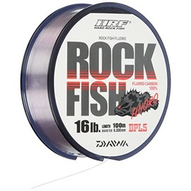 DAIWA FLUORO HRF Rockfish 14lb. 32.4 ft (100 m), Clear Pink