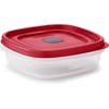 Utensilux Rubber maid Food Storage Containers Three Cup Food Storage