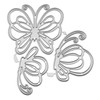 yyangz 2 Sets Three Butterflies Embossing Cutting Die Carbon Steel