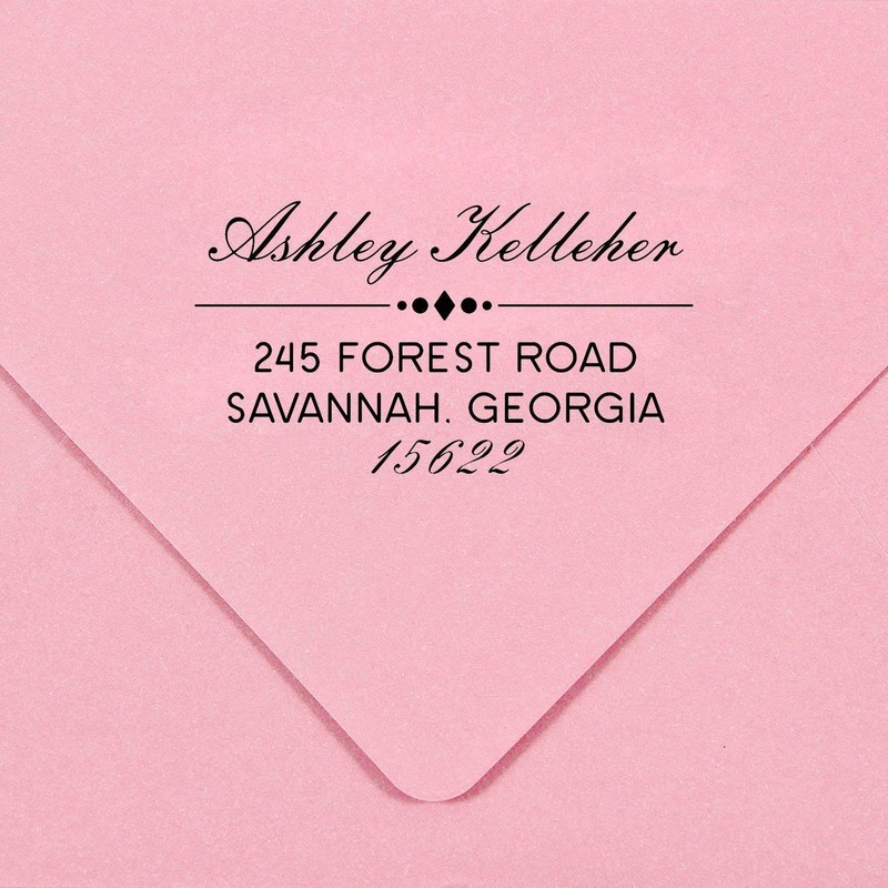 Custom Address Stamp - Self Inking - Return Address Stamp