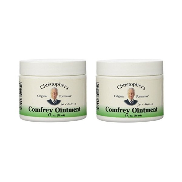 Dr. Christopher's Original Formulas Comfrey Ointment, 2 Pack of 2