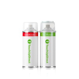 TouchUpDirect 1J7 Atomic Silver Metallic Compatible With Lexus Exact Match Touch Up Paint Aerosol - Essential Package