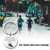 Runner Trainer Christmas Inspirational Gifts for Best Friend Runner Keychain