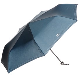Moonbat Men's Folding Umbrella, Mini Umbrella, Stitched, blue (navy blue)