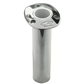 C.E. Smith Flush Mount Rod Holder - 0 Degree  ; 9" Depth - Stainless Steel - Cas