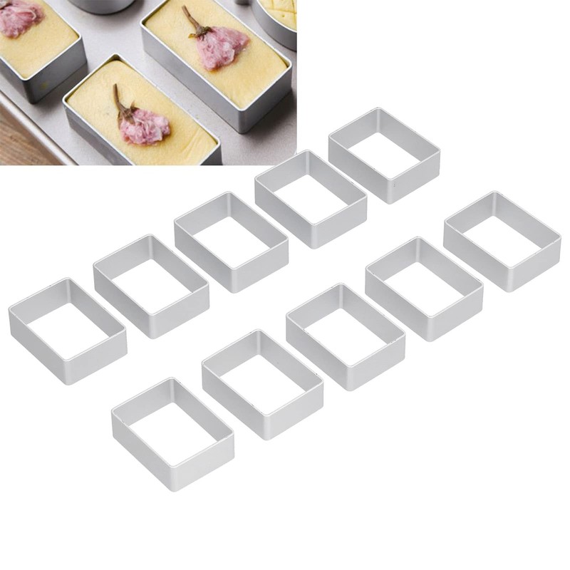 Stainless Steel Cookie Cutter Set, Heavy Duty, Durable 10 Piece