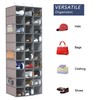 coastal rose Hanging Shoe Organizer, 30 Sections Hanging Shoe Organizer