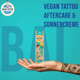 Balm Tattoo - Sunblock Vegan Tattoo Aftercare with Extremely High Sun Protection (LSF = 70) - 30 g Tube
