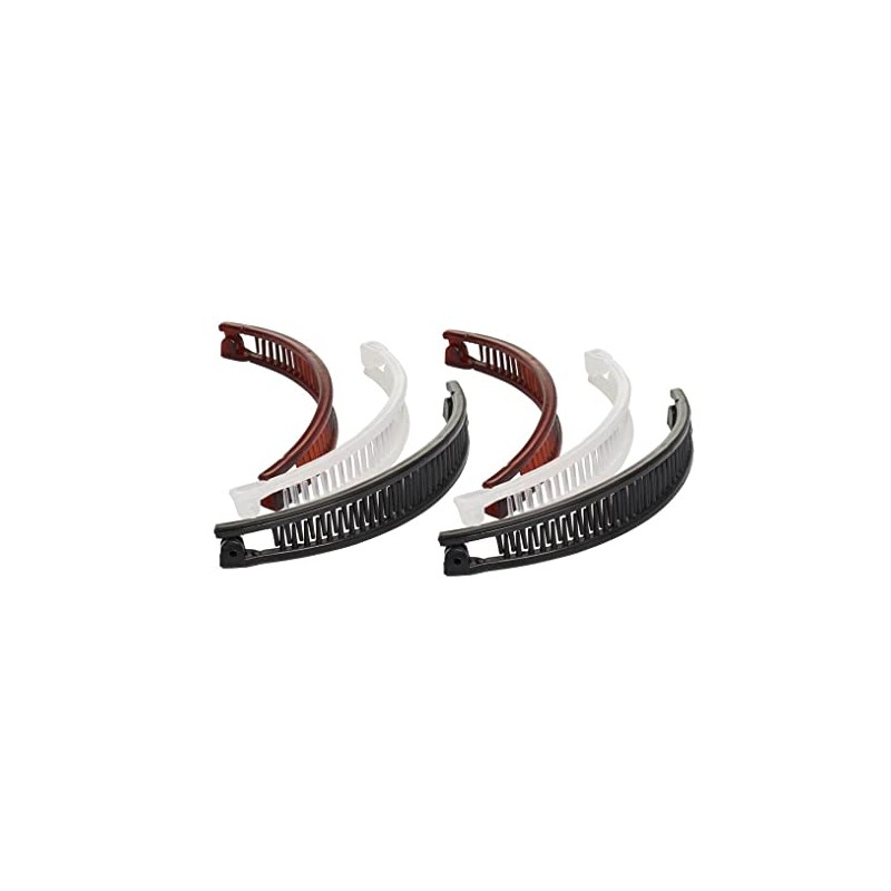 Allure Style Accessories Banana Combs - 6 pack