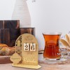 hhdatc Ramadan Advent Calendar Wooden Decorations,30 Day Countdown Til Eid