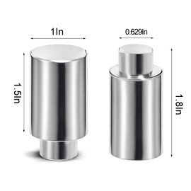 WUWEOT 10 Pack Welding Table Fixture Pin, Stop Alignment Accessories, 0.629" x 1" x 1.5" Welding Table Clamps, Stop Alignment Square Quick Setup Fixturing Kit