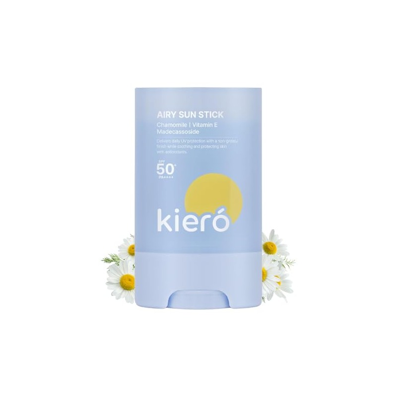 KIERO Protector Solar en Barra SPF 50, Bloqueador en barra