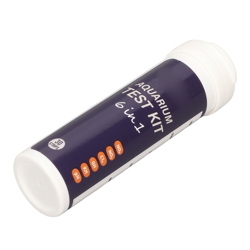 30pcs Aquarium Test Strips Professional 6 in 1 Fish Tank