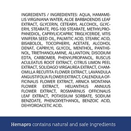 HemaPro Hemapro - 5 Pack Natural Cream to Treat Hemorrhoids with Instant Effect