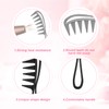 2 Pcs Wide Tooth Comb, Large Texture Combs Wide Tooth