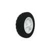 Shepherd Hardware 9610 6-Inch Semi-Pneumatic Rubber Replacement Tire, Plastic Wheel,