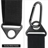 QWORK 4 Pack Heavy-Duty Kayak Wall Hanging Storage Strap -