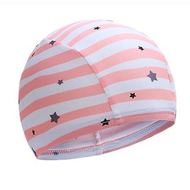 Swimming Cap, Kids Swim Cap, Swimming Cap, Children, Swim Cap, Kids, Swimming Cap, Swimming Cap, Swimming Cap, Swimming Cap, Boys and Girls, UV Protection Swimming Hat, Pool Hat, Pink Horizontal B