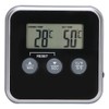 Digital Meat Thermometer Food Thermometer with Timer for Oven BBQ