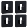 Vinobbi 4 Pack Adhesive Towel Coat Hooks - Heavy-Duty Damage
