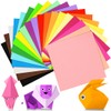 IOOLEEM Origami Paper, 200 Sheets, 20 Colors, 6 Inch Square,