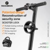 ROCKBROS Scooter U Lock w/1.1m Cable-Compact Portable Passwords Cable Lock