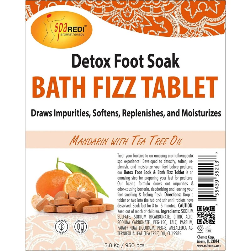 Spa Redi Bath Fizz Tablets Mandarin 950 Tablet
