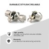 BRINKS - Bell Style Keyed Entry Door Knob and Single
