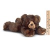 Bearington Snuggly Ben Plush Stuffed Animal Brown Grizzly Bear, 14"